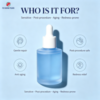 Sérum au cuivre bleu GHK-Cu OEM/ODM, anti-âge, stimulant le collagène, réparateur des rides, hydratant, sérum pour le visage, logo personnalisé