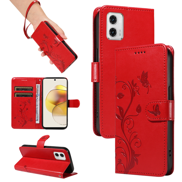 Cases for Motorola Moto G84 G73 G54 G32 G14 G13 G23 G53 E13 E20 E30 E40 E22 E22i E32S Edge 40 Leather Flip Wallet Phone Cover