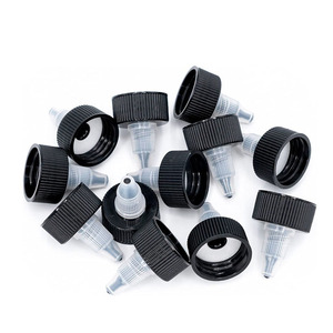 Tapas de plástico con giro superior para botellas, tapas de PP para botellas de pintura, arte, pegamento, venta de fábrica, 24/410, 28/410 - Product Image 2