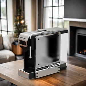 เครื่องชงกาแฟแคปซูลอัตโนมัติอเนกประสงค์ Oem Office Coffee Pod Machine แรงดัน 19 บาร์ สำหรับใช้ในบ้าน - Product Image 3