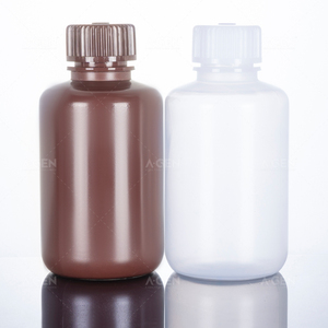 Usine de laboratoire Offre Spéciale Échelle PP résistante aux produits chimiques Petite bouteille de réactif étroite et large en plastique 30ml-1000ml 250ml - Product Image 4
