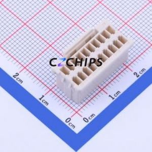 PNDP-20V-Z Housing (Wire-to-Board / Wire-to-Wire) P=2mm Connector ( Jack Structure: 2x10P )( Pitch: 2mm )( Number of Rows: 2 ) - Product Image 1