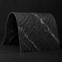 Revêtement mural flexible en pierre souple Tianchuan Gold Marble Texture MCM, quartz, sable, moderne, insonorisant, imperméable, panneau de carrelage intérieur