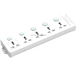 POPULAR Surge protector hot sale in India, Thailand, Universal standard outlets 13A, 5 way 1.8M Power extension cord socket