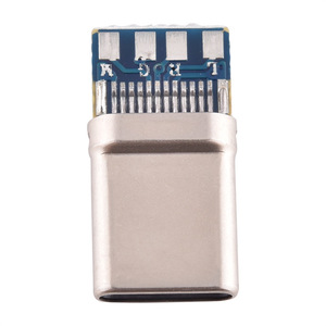 USB 3.1 Loại C kết nối 24 pin nam Ổ Cắm Sạc Nhanh + âm thanh mô-đun adapter để hàn dây & Cáp PCB Hội Đồng Quản Trị - Product Image 2