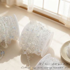 Cadena de Cuentas de Plástico Transparente de Alta Calidad, Adornos Colgantes para Árbol de Navidad, Elegantes e Impermeables - Product Image 5