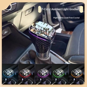 <span class=keywords><strong>Pommeau</strong></span> <span class=keywords><strong>de</strong></span> levier <span class=keywords><strong>de</strong></span> vitesses en cristal lumineux LFGY pour Accord Civic CRV XRV, kit <span class=keywords><strong>de</strong></span> modification pour transmission <span class=keywords><strong>automatique</strong></span> - Product Image 2