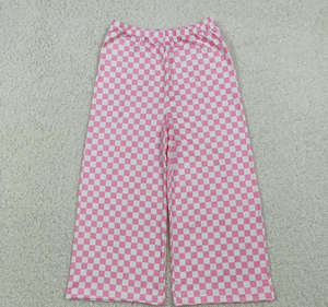 Boutique GSPO2257 Set di Abbigliamento per Bambina 'Daddy's Girl' con <span class=keywords><strong>Top</strong></span> e Pantaloni a Quadri Rosa - Product Image 3