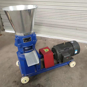 Machine portable électrique de fabrication de granulés d'aliments pour volailles et bétail, granulateur d'aliments pour poulets, transforme le maïs, la paille et les céréales - Product Image 1