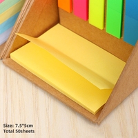 Note collante avec porte-stylo bloc-notes de bureau Notes de Type combinées pour l'école de cadeau promotionnel personnalisé