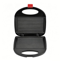 Gaufrier double carré antiadhésif à plaques grillées, chauffe rapide, appareil électrique domestique pour la préparation de petit-déjeuner et de collations