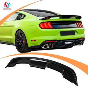 Pièces automobiles spoilers, ABS Noir Brillant GT500 Style Spoilers de Coffre Arrière Pour <span class=keywords><strong>Ford</strong></span> <span class=keywords><strong>Mustang</strong></span> 2015 <span class=keywords><strong>2016</strong></span> 2017 2018 2019 2020 - Product Image 1