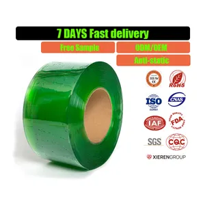 Good Sealing Plastic Curtain Plastic Rolls Antistatic Clear Pvc Roll 2x400 mm