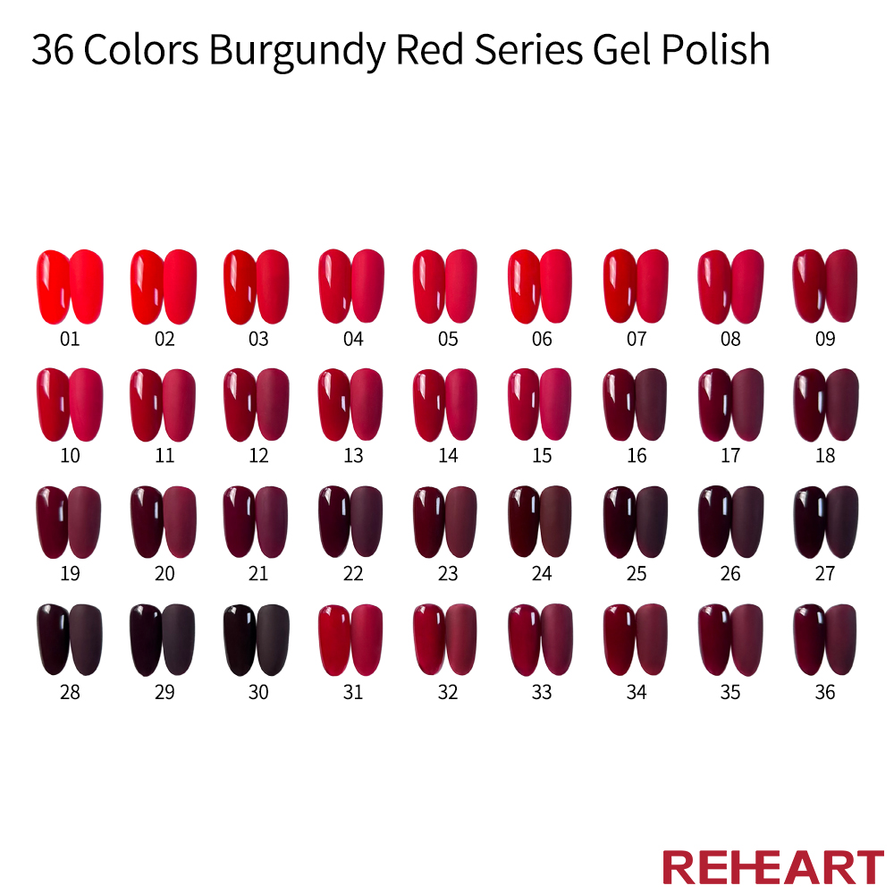 Serie rojo burdeos#1