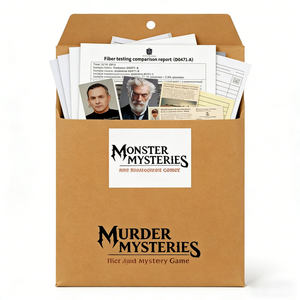 Juego de Mesa de Investigación de Archivos de Casos Sin Resolver con Diseño Personalizado e Impresión a Todo Color, Juego de Misterio de Asesinato para Adultos - Product Image 6