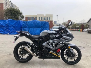 Kỹ thuật số Đồng hồ tốc độ ABS EFI với lên và xuống phía trước giảm xóc 400cc nước làm mát Đôi Xi lanh động cơ đua xe máy - Product Image 2