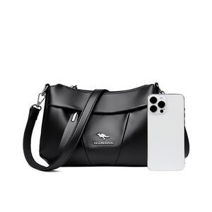 Sac messager de style vintage pour femme avec motif géométrique, fermeture éclair, portable pour un usage quotidien - Product Image 4