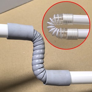 Air Conditioner Parts Drain Pipe 60cm Transparent Flexible <b>Hose</b> <b>For</b> Ceiling Unit Duct Unit <b>Wall</b> <b>Mounted</b> Unit - Product Image 1