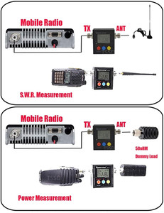 SW-102 S10 vhf uhf Uhf 126-525mhz डिजिटल पावर और स्वैर मीटर 120 कनेक्टर आवृत्ति काउंटर पावर मीटर डायनामियोमीटर - Product Image 3