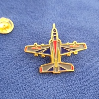 Médaille en métal personnalisée émail dur avion épinglette sans frais de moule, 3d air avion doux émail broches badge broche chapeau clip