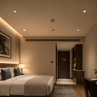 Spot LED architectural sans cadre, éclairage de plafond encastré COB, downlight encastré pour projets intérieurs de luxe LP-AJ8292-RTB-21