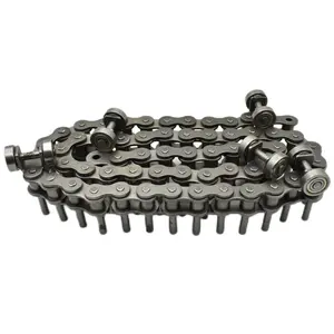 Grade Nylon Aluminum Alloy Solid Bush Gold Titanium Plastic Table Top Anti-corrosion Stainless Steel Industrial Roller Chain