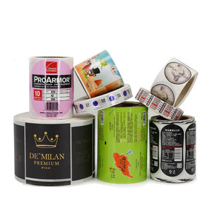 Stampa personalizzata autoadesiva adesivi con Logo in lamina d'oro cosmetica etichetta per imballaggio in plastica impermeabile in vinile (vecchio) - Product Image 3