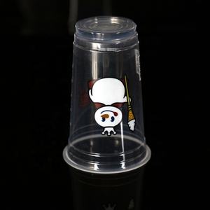 कस्टम लोगो 500ml पीपी डिस्पोजेबल प्लास्टिक गर्म दूध चाय कप - Product Image 5