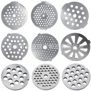 Hachoir à viande Evershine, lame ronde en acier inoxydable, grille universelle, plusieurs tailles, accessoires - Product Image 4