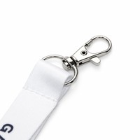Lanière personnalisée avec logo, sublimation, impression couleur intégrale par transfert thermique, sangle de cou pour événements promotionnels et salons professionnels