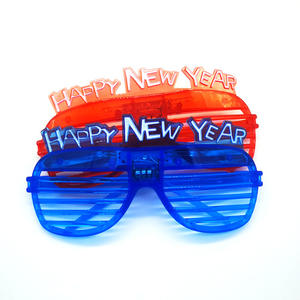 Occhiali lampeggianti a LED illuminano occhiali da vista buon <span class=keywords><strong>anno</strong></span> occhiali luminosi per incorniciare decorazioni per <span class=keywords><strong>feste</strong></span> natalizie vari stili - Product Image 5
