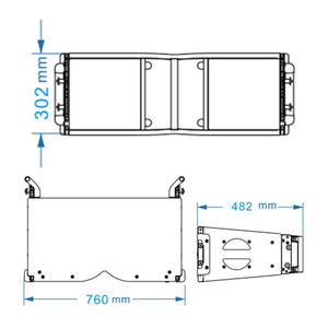 Altavoz Line Array Profesional KA210 con Dos Drivers de Neodimio de 10 Pulgadas para Sistema de Sonido <span class=keywords><strong>PA</strong></span> en Escenarios y Clubs - Product Image 5