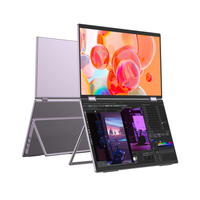 Moniteur portable double écran OEM de 16 pouces, confort et commodité, taille pour ordinateur portable
