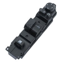 Saklar Jendela Mobil Mazda 2 2008-2015 Master Control Auto Switches RHD ABS+PA66 Pengangkat Kaca DF80-66-350A Pengganti OEM