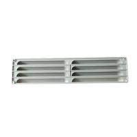 Vente en gros de grilles d'aération grises pour bus en plastique pratiques et durables Couvercle d'aération arrière pour climatiseur de camion