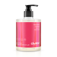 Gel Douche Hydratant et Blanchissant Anti-Bactérien Parfumé à la Rose OEM ODM 500ml Premium
