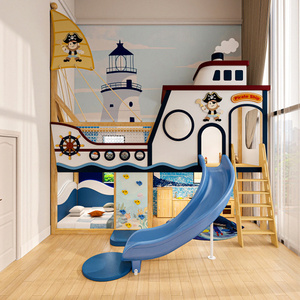 Área de Juegos Interior para Suite Familiar de Hotel, Sala de Juegos Temática Personalizada, Estructura de Juego para Niños - Product Image 1