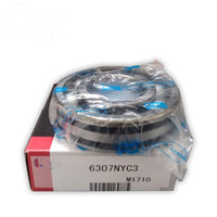 Roulement à billes à gorge profonde en acier chromé C3 de haute précision 93306-307U0 6307NYC3 6306YR14LT pour moteur de moto et moteur industriel