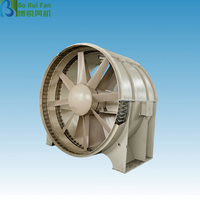 Ventilateur de ventilation de tunnel industriel à haut débit d'air, robuste, électrique, OEM/ODM pour projets routiers