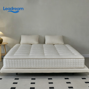 Colchón de Muelles Ensacados Independientes Leadream Luxury Euro Top Hecho a Mano, Moderno, Tamaño King/Queen, con Lana de Camello y Colchón de Muelles Ensacados Individualmente - Product Image 3