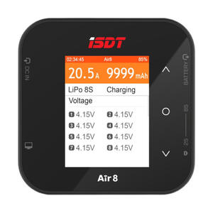เครื่องชาร์จ Isdt Esther Air8 แทนที่เครื่องชาร์จ Q8 RC รุ่น 500W สำหรับแบตเตอรี่ลิเธียมแบบบาลานซ์ 1s-8s - Product Image 4