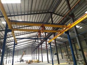 1000kg 2 toneladas haz Flexible monorriel independiente luz puente grúa sistema proveedor