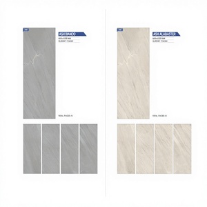 Carreaux de sol en porcelaine modernes de qualité supérieure 600x1200mm brillants 8mm d'épaisseur haute absorption pour usage en appartement - Product Image 1