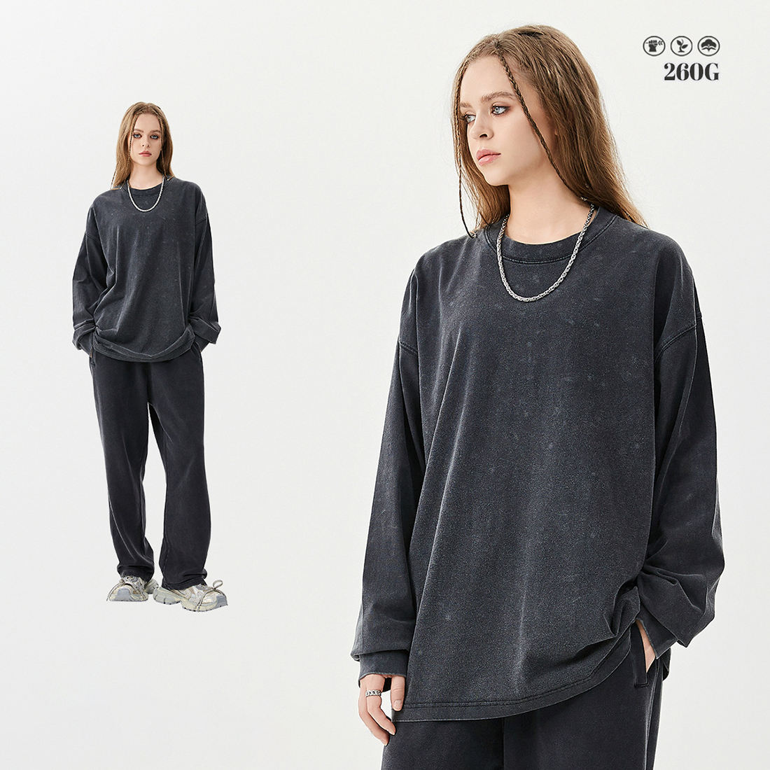 Batik stir-fry balls black