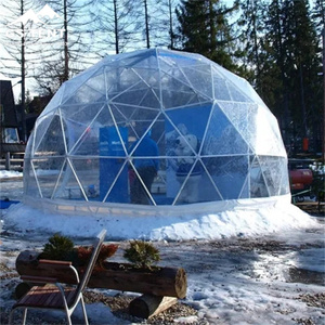 Tente transparente personnalisée de dôme géodésique en PVC 6m pour les projets de villégiature et les locations d'événements - Product Image 3