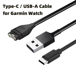 สายชาร์จ USB C ทดแทน ใช้ได้กับ <span class=keywords><strong>Garmin</strong></span> Vivoactive 3 4 <span class=keywords><strong>4S</strong></span> <span class=keywords><strong>Fenix</strong></span> 7 7S 7X 6S 6 6X 5S 5 5X Instinct 2 2S Venu 2 Plus - Product Image 6
