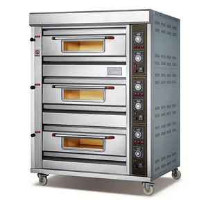 big bakery ovensDual temperature controlOne click operationprofessional bakery oven