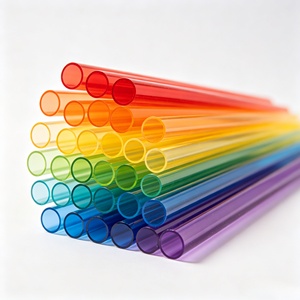 Barra de Acrílico PMMA Transparente de 41 mm de Diámetro, Superficie Pulida, Longitud Personalizada, Perfil de Plástico para Fabricación de Exhibidores Industriales - Product Image 3