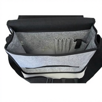 Sac à bandoulière en feutre avec pochette intérieure pour téléphone, cadeau promotionnel en feutre pour utilisation promotionnelle