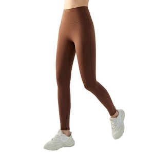 Cam Ammonia Fleece Leggings de <span class=keywords><strong>yoga</strong></span> et de fitness pour femme, effet ventre plat et rehausseur de fessiers, haute élasticité, chauds pour l'hiver, OEM - Product Image 5